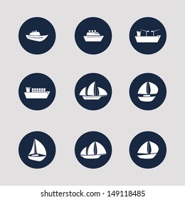 Boat and Ship Icons