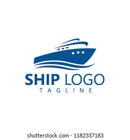 Ocean Ship Sign Concept Sea Boat Stock Vector (Royalty Free) 224349970 ...