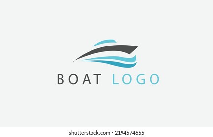 Boat Ship vector logo design