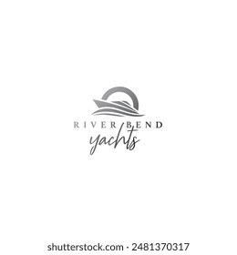 Boat, Ship and Yacht logo design template 