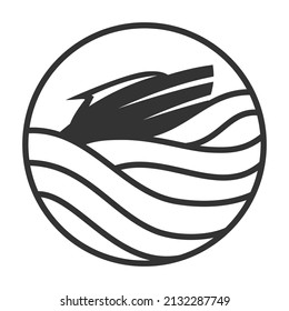 boat ship yacht logo Icon Illustration Brand Identity