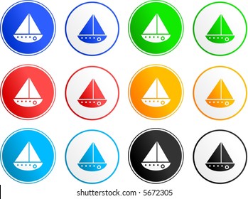 boat sign icons