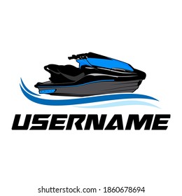 boat speed logo design  icon vector