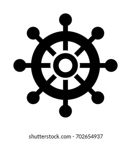 boat timon isolated icon