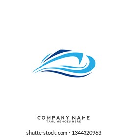 Boat Transport Logo Template