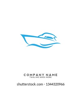Boat Transport Logo Template