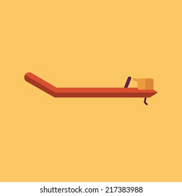 Boat. Transportation Flat Icon