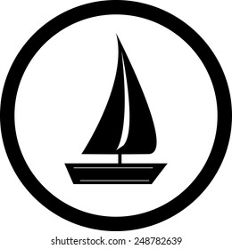 boat travel icon vector, cruise icon vector, boat cruise icon vector, sailing ship cruise icon vector, 
