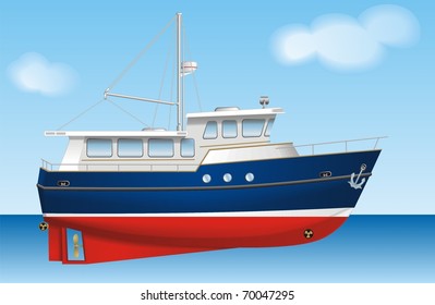 Boat vector