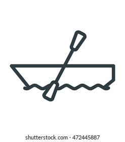 Boat Vector Icon 