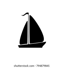 Boat vector icon