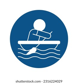 Boat Vector Icon with trendy background colors that can easily edit or modify

