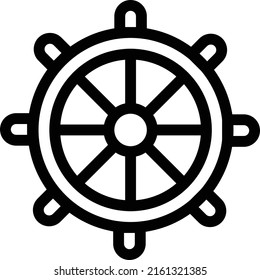 boat Vector illustration on a transparent background. Premium quality symmbols. Thin line vector icons for concept and graphic design.
