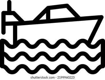 Boot Vector Illustration auf transparentem Hintergrund.Premium-Qualität symmbols.Stroke Vektorsymbole für Konzept und Grafikdesign.