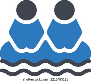 boat Vector illustration on a transparent background. Premium quality symmbols. Glyphs vector icons for concept and graphic design.