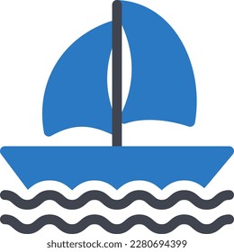 boat  Vector illustration on a transparent background. Premium quality symmbols. Glyphs vector icons for concept and graphic design. 

