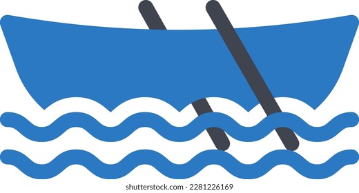 boat  Vector illustration on a transparent background. Premium quality symmbols. Glyphs vector icons for concept and graphic design. 
