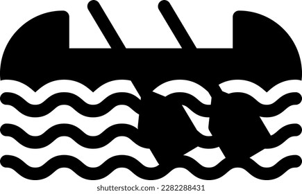 boat   Vector illustration on a transparent background. Premium quality symmbols. Glyphs vector icons for concept and graphic design. 
