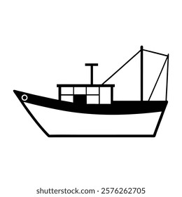 boat vector illustration, this is a editable file