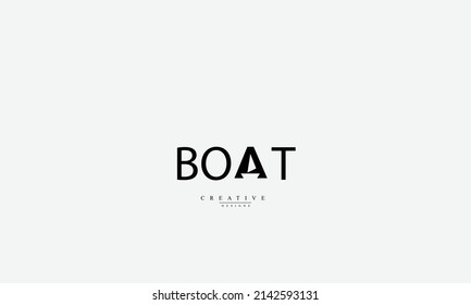 Plantilla de diseño del logotipo del vector del barco