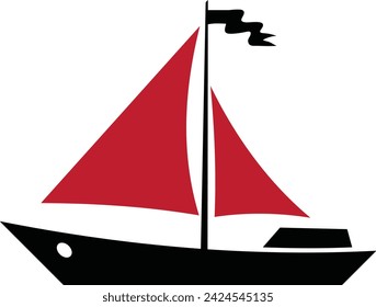 Boat Vector, Means of Transport