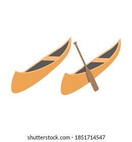 boat vector in the sea
