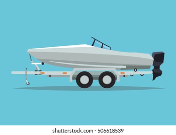 Boat vehicle and transportation design