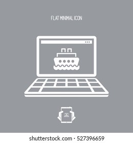 Boat web service icon