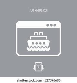 Boat web service icon