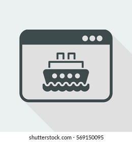 Boat web service icon