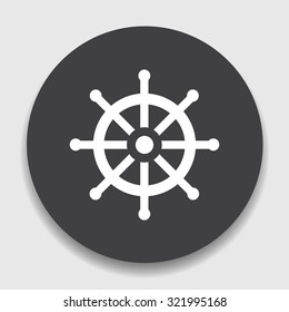 Boat Wheel  Icon