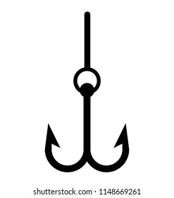 
A boating equipment to stop the boat on shore, icon for anchor 
