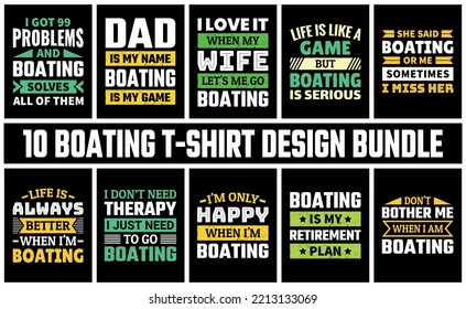 Vector de conjunto de diseño de camiseta de navegación
