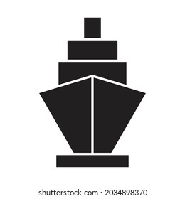 Icono vectorial de estilo de glifo de Boatyard que puede modificar o editar fácilmente 