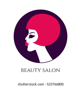 Bob haircut. Vector illustration.