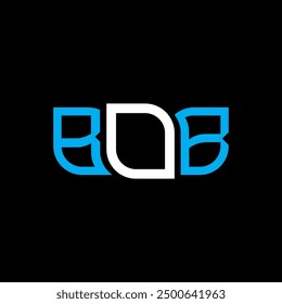 Diseño del logotipo de BOB, logotipo simple y moderno de BOB. Diseño de alfabeto de lujo BOB  