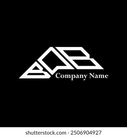 Diseño del logotipo de BOB, logotipo simple y moderno de BOB. Diseño de alfabeto de lujo BOB  