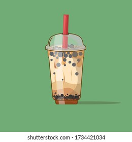 Boba Drinks can use for icon, poster of pricelist and etc