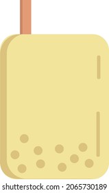 Boba fridge vector in cute color