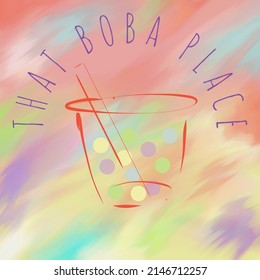 Boba Shop Logo And Theme