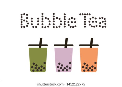 Boba tea, bubble tea, milk tea with black pearl, is a Taiwanese tea-based drink with chewy tapioca ball which also known as pearls, or bobals. It's very popular in Asia. 