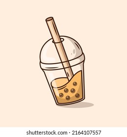 Boba tea trending beverage in asia