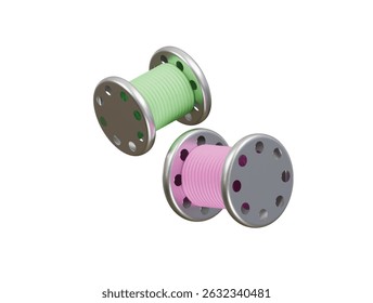 bobbin icon 3d illustration render