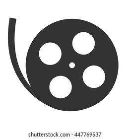 Bobbin icon isolated on white background. Vector illustration.