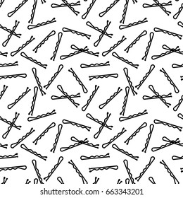 bobby pin sheamless pattern