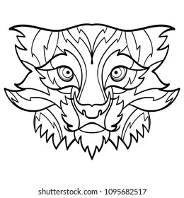 Bobcat head tattoo 