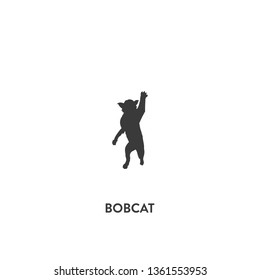 bobcat icon vector. bobcat sign on white background. bobcat icon for web and app