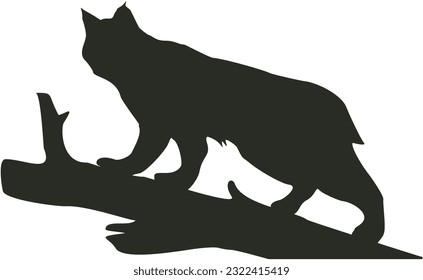 Bobcat illustration for any purpose