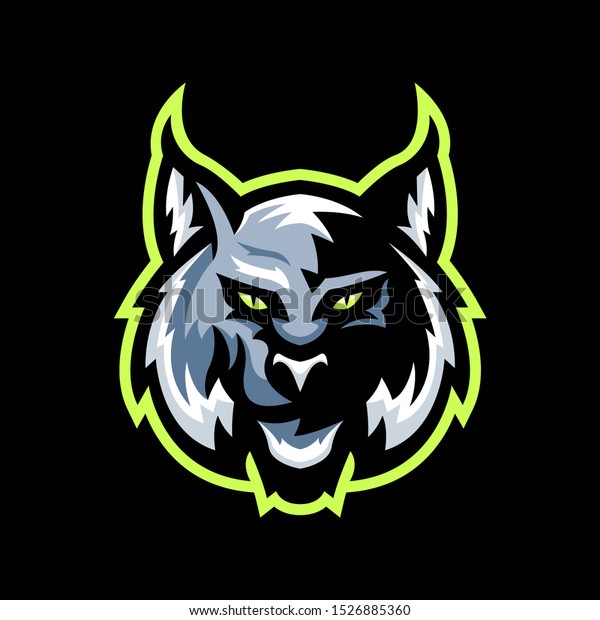 Bobcat Mascot Logo Team Sport Gaming Stock Vector (Royalty Free) 1526885360