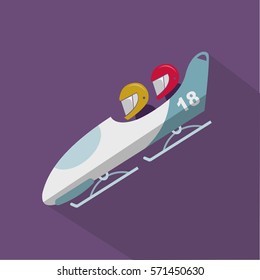 bobsled purple